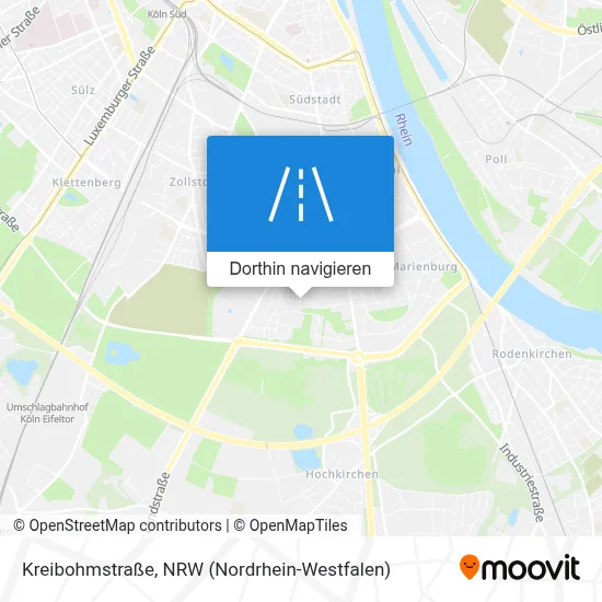 Kreibohmstraße Karte