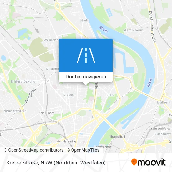 Kretzerstraße Karte