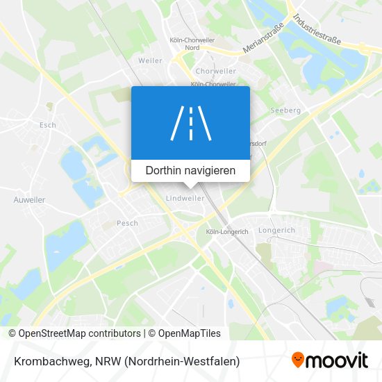 Krombachweg Karte