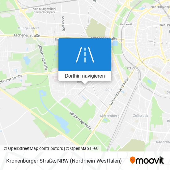Kronenburger Straße Karte