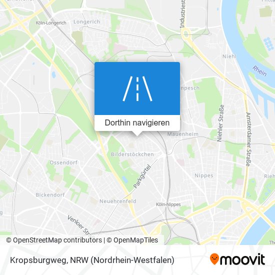 Kropsburgweg Karte