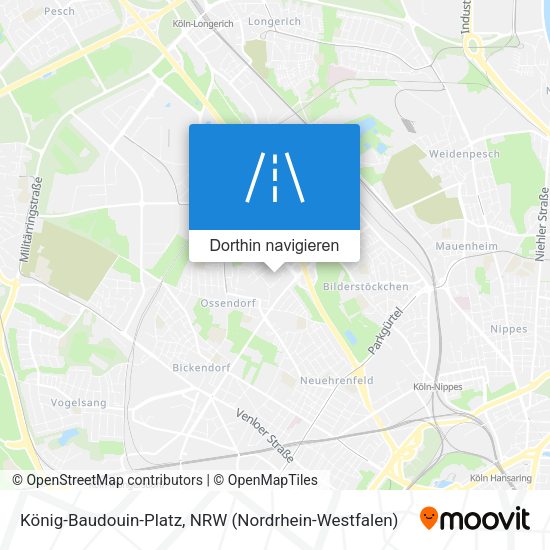 König-Baudouin-Platz Karte