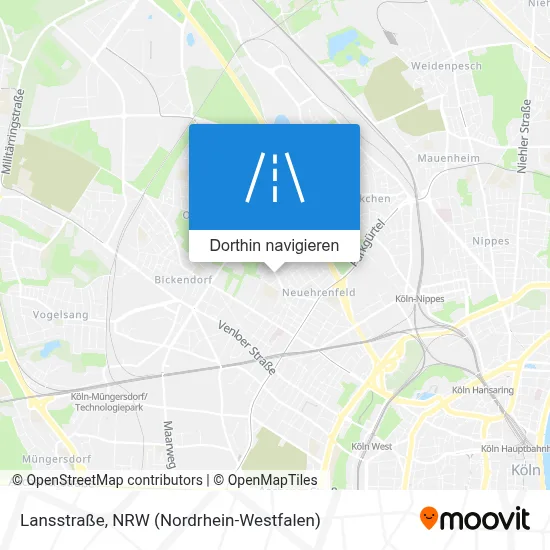 Lansstraße Karte