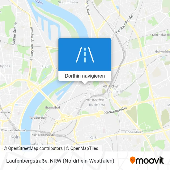 Laufenbergstraße Karte