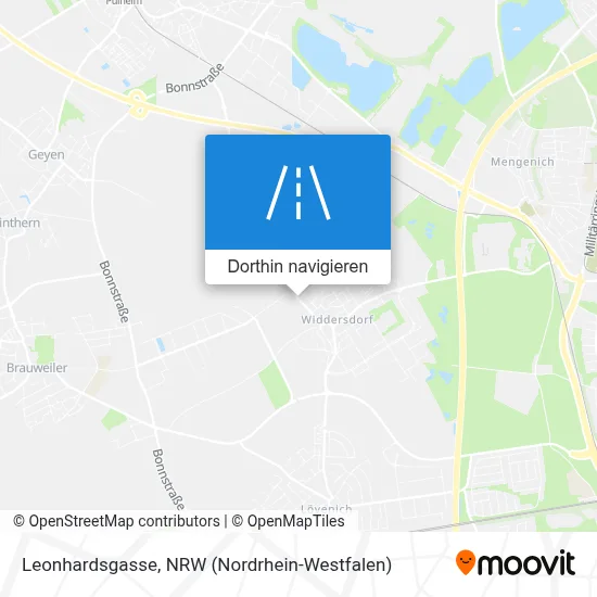 Leonhardsgasse Karte