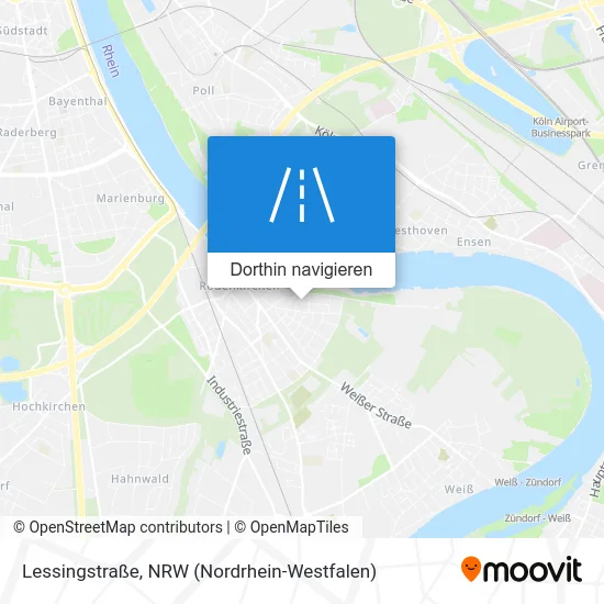 Lessingstraße Karte