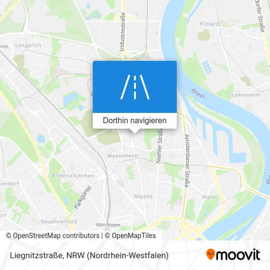 Liegnitzstraße Karte