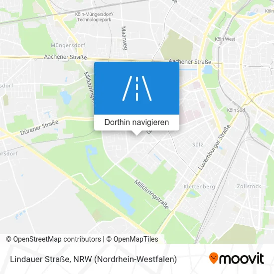 Lindauer Straße Karte