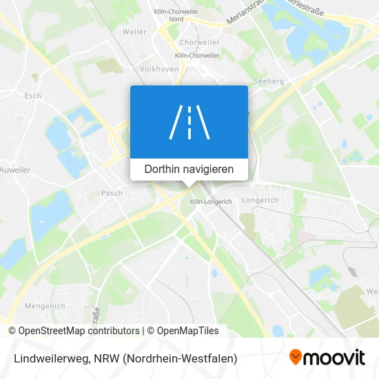 Lindweilerweg Karte