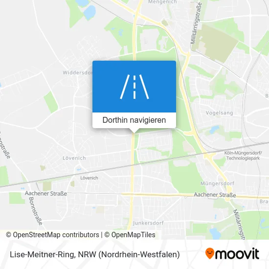 Lise-Meitner-Ring Karte