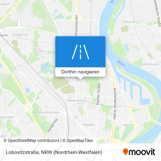 Lobositzstraße Karte