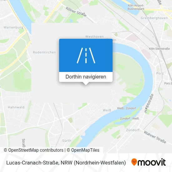 Lucas-Cranach-Straße Karte