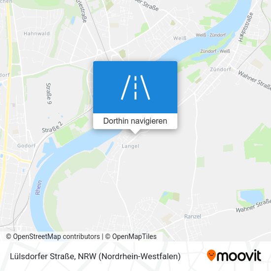 Lülsdorfer Straße Karte