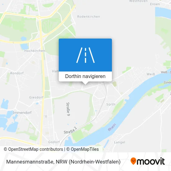 Mannesmannstraße Karte