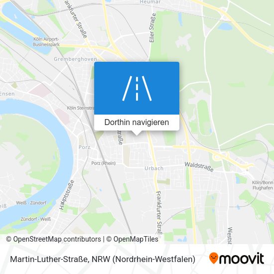Martin-Luther-Straße Karte