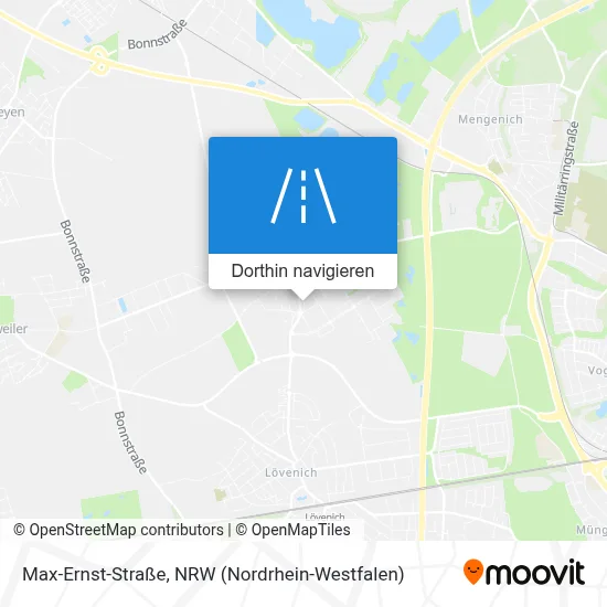 Max-Ernst-Straße Karte