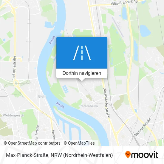 Max-Planck-Straße Karte