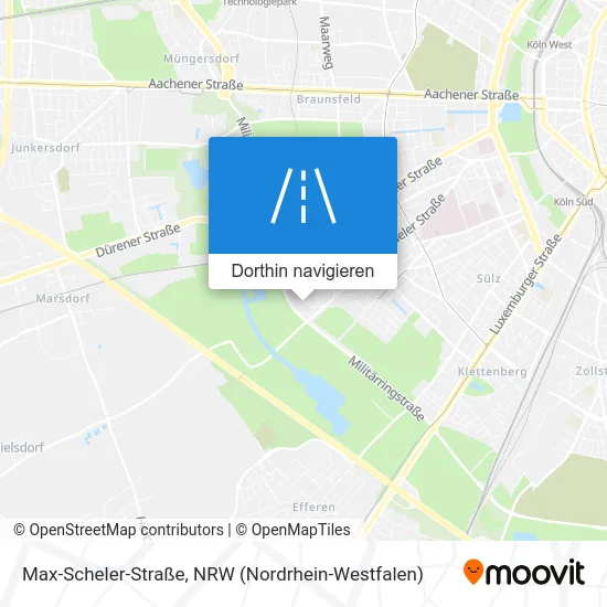 Max-Scheler-Straße Karte