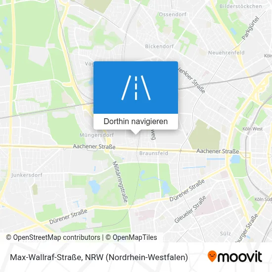Max-Wallraf-Straße Karte