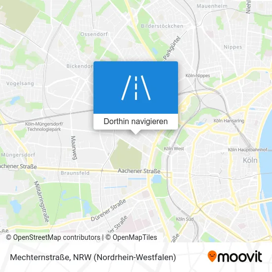 Mechternstraße Karte