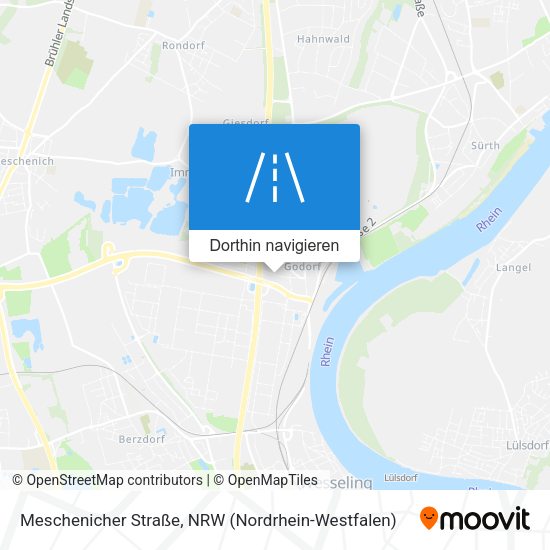 Meschenicher Straße Karte