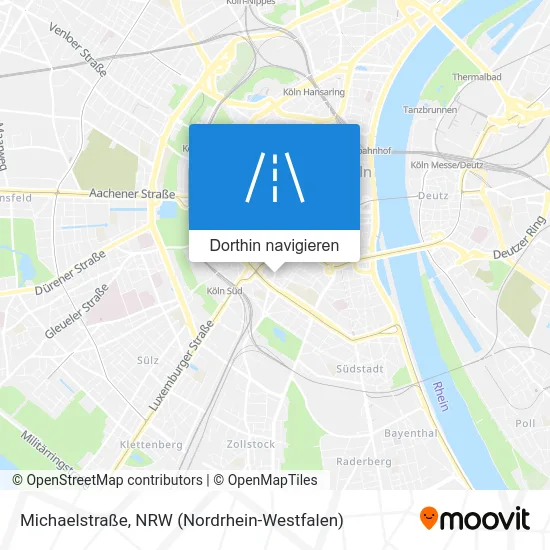 Michaelstraße Karte