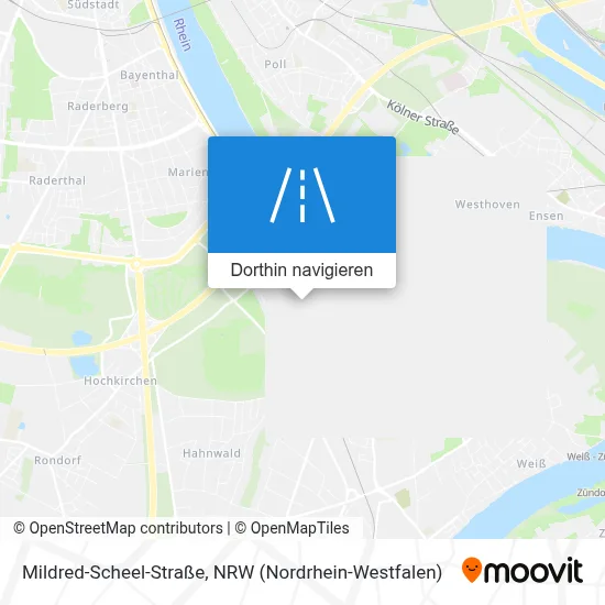 Mildred-Scheel-Straße Karte