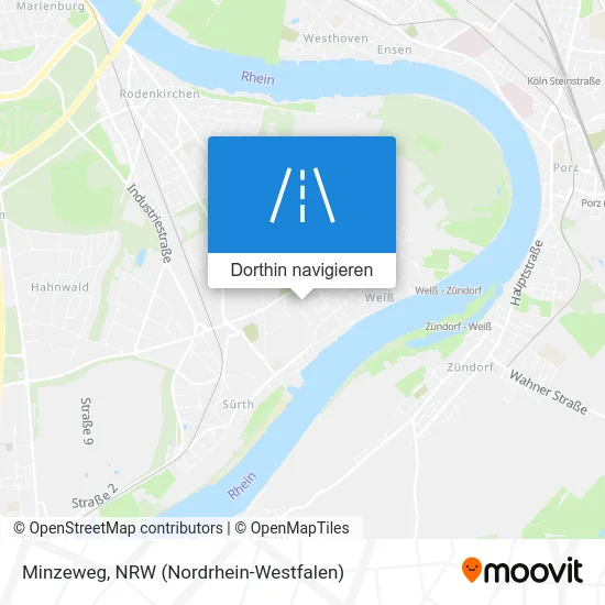 Minzeweg Karte