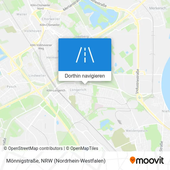 Mönnigstraße Karte