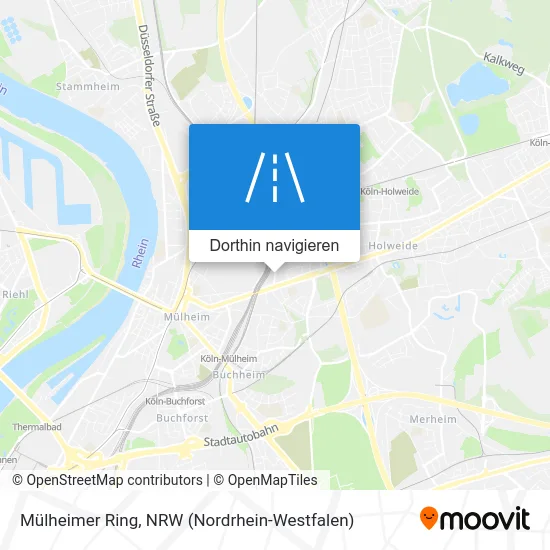 Mülheimer Ring Karte