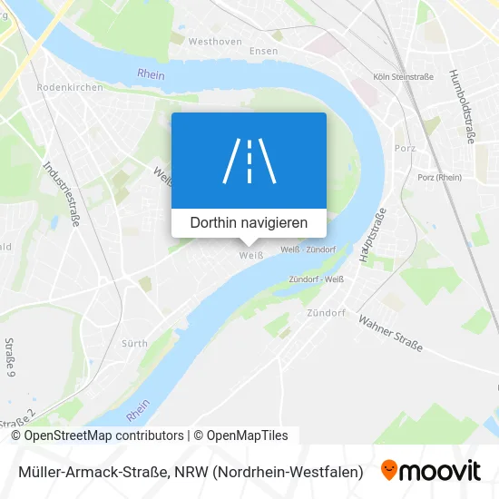 Müller-Armack-Straße Karte