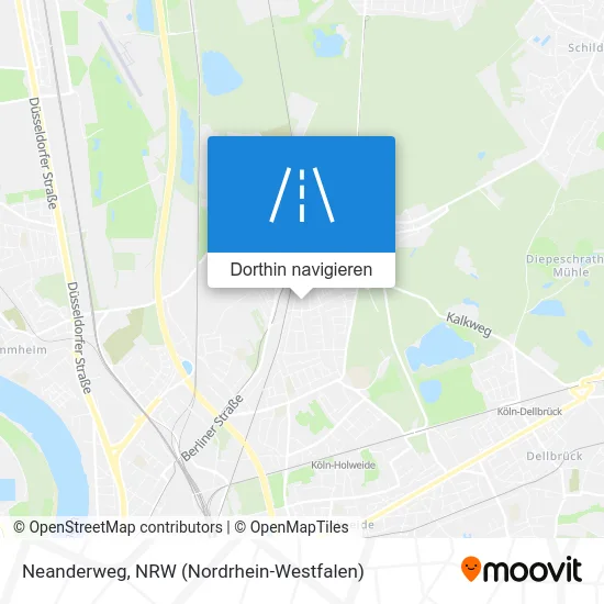 Neanderweg Karte