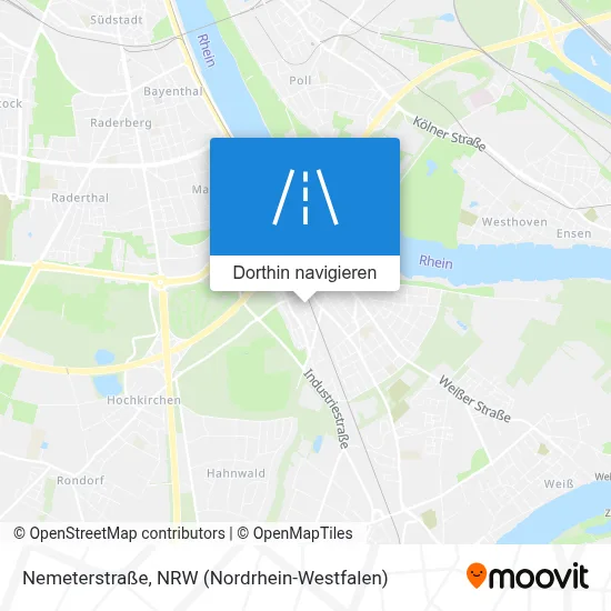 Nemeterstraße Karte