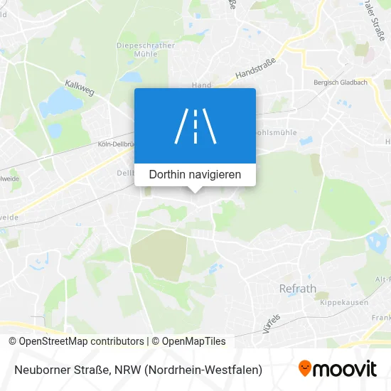 Neuborner Straße Karte