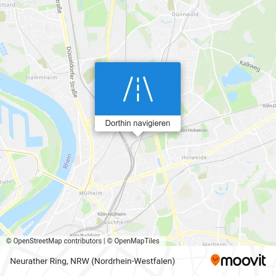 Neurather Ring Karte