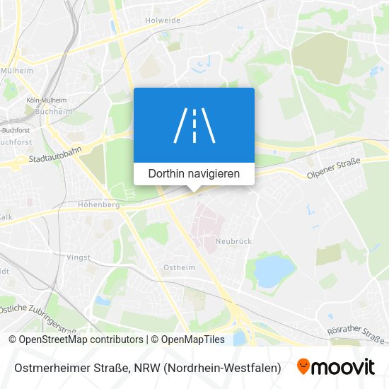 Ostmerheimer Straße Karte