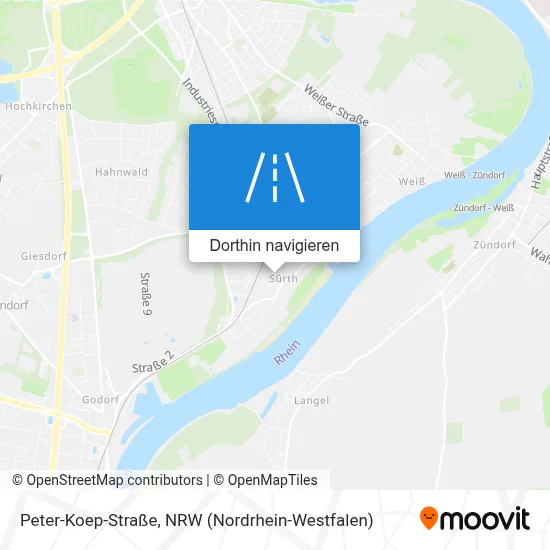 Peter-Koep-Straße Karte