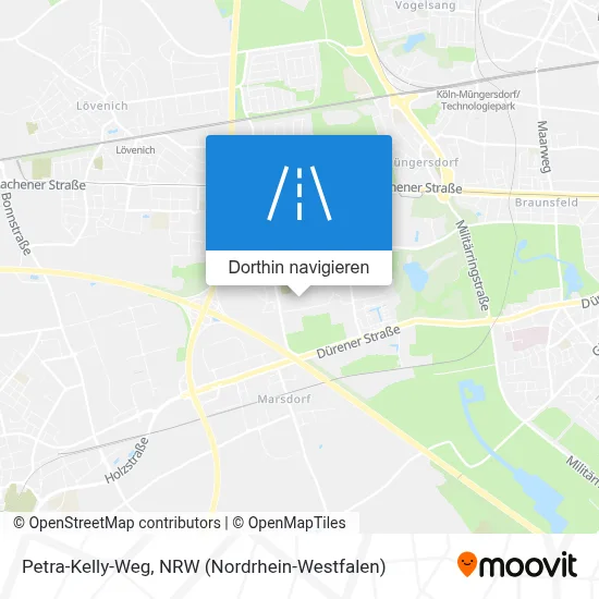 Petra-Kelly-Weg Karte