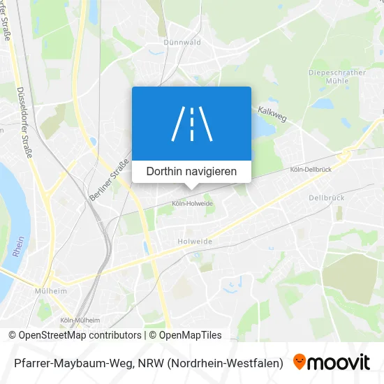 Pfarrer-Maybaum-Weg Karte