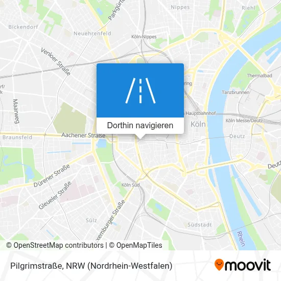 Pilgrimstraße Karte