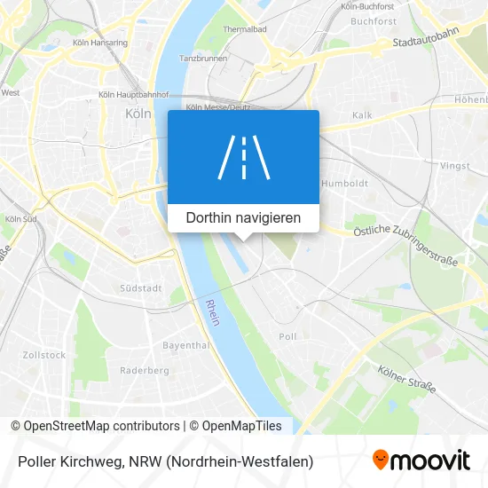 Poller Kirchweg Karte