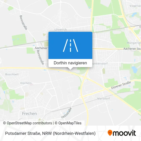 Potsdamer Straße Karte