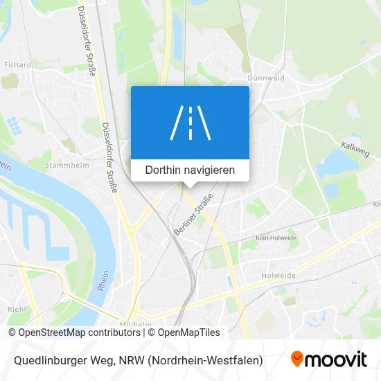 Quedlinburger Weg Karte