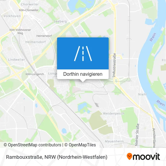 Rambouxstraße Karte