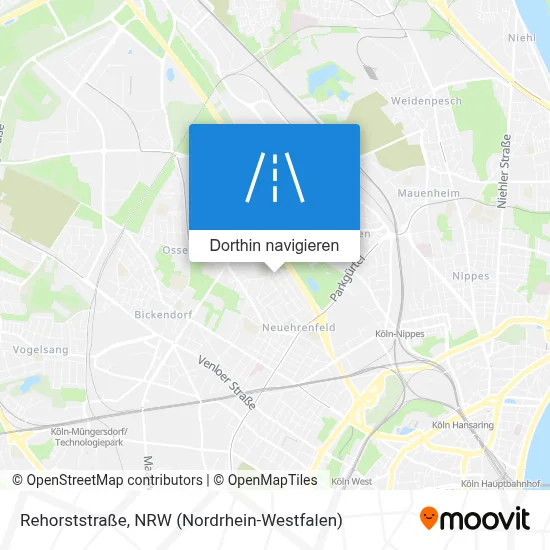 Rehorststraße Karte