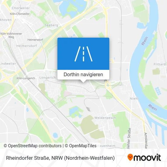 Rheindorfer Straße Karte