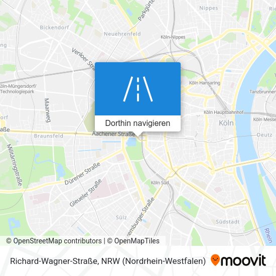 Richard-Wagner-Straße Karte