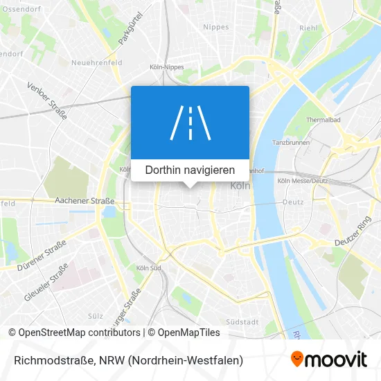 Richmodstraße Karte