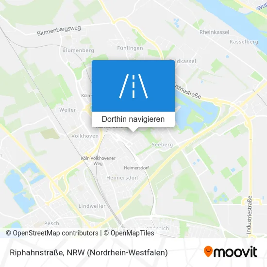Riphahnstraße Karte