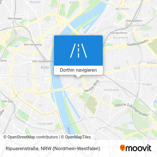 Ripuarenstraße Karte